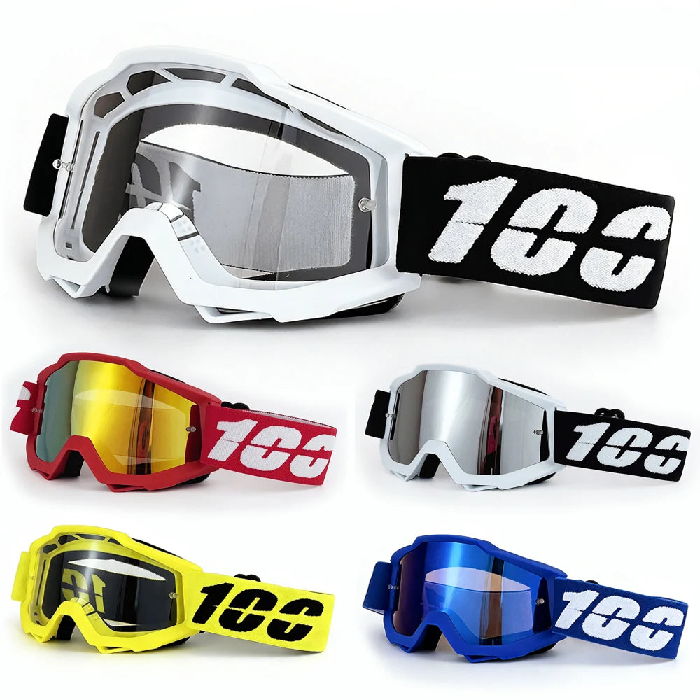 100 MX Motorcycle Goggles Motocross Glasses Off-road Sunglasses For Man MTB ATV Mask Windproof Protection Cycling Racing